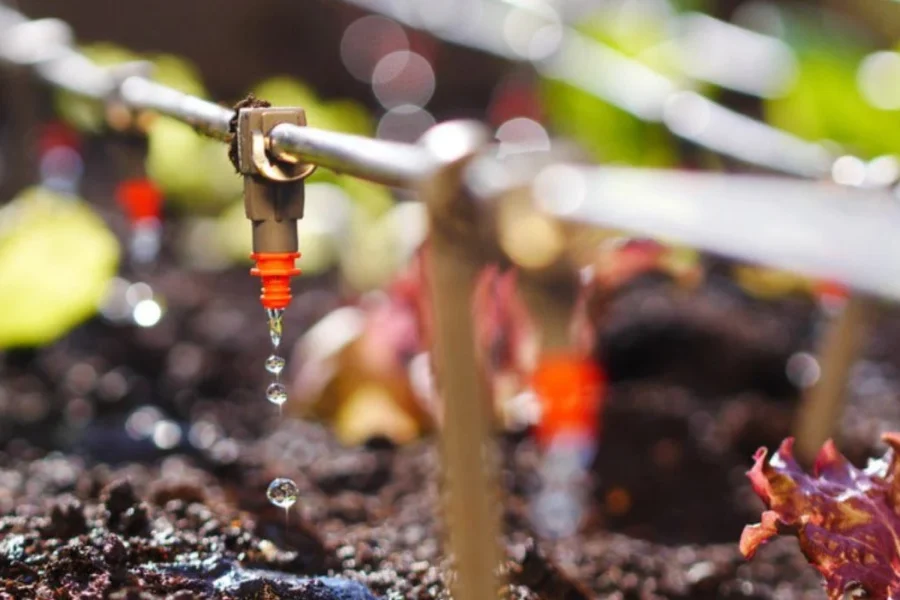 diagram jenis penyumbatan pemancar tetes